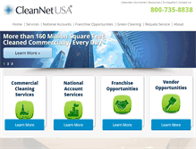 Tablet Screenshot of cleannetusa.com